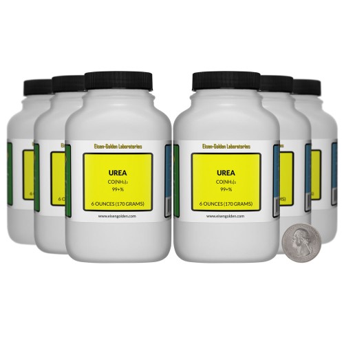 Urea - 2.3 Pounds in 6 Bottles
